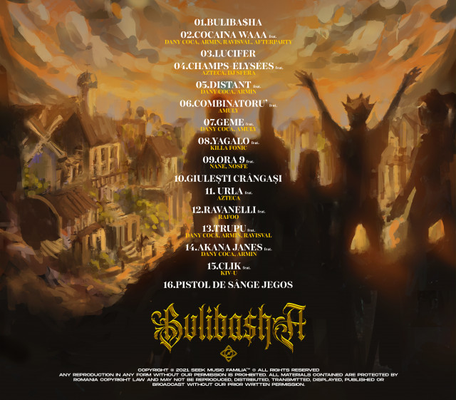 RAVA - BULIBA$HA (ALBUM) + STICKER SEEK MUSIC